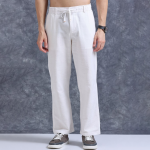 Men Relaxed-Fit Regular Trousers