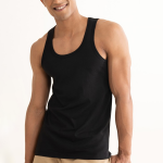 Men Solid Cotton Anti-Microbial Innerwear Vest