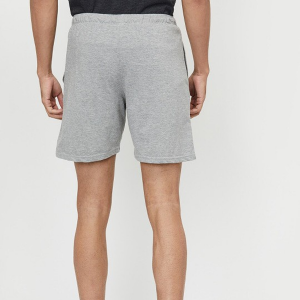 Men Grey Melange Lounge Shorts