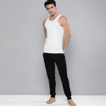Men Solid Scoop Neck Sleeveless Pure Cotton Classic Vest