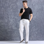Men Relaxed-Fit Regular Trousers